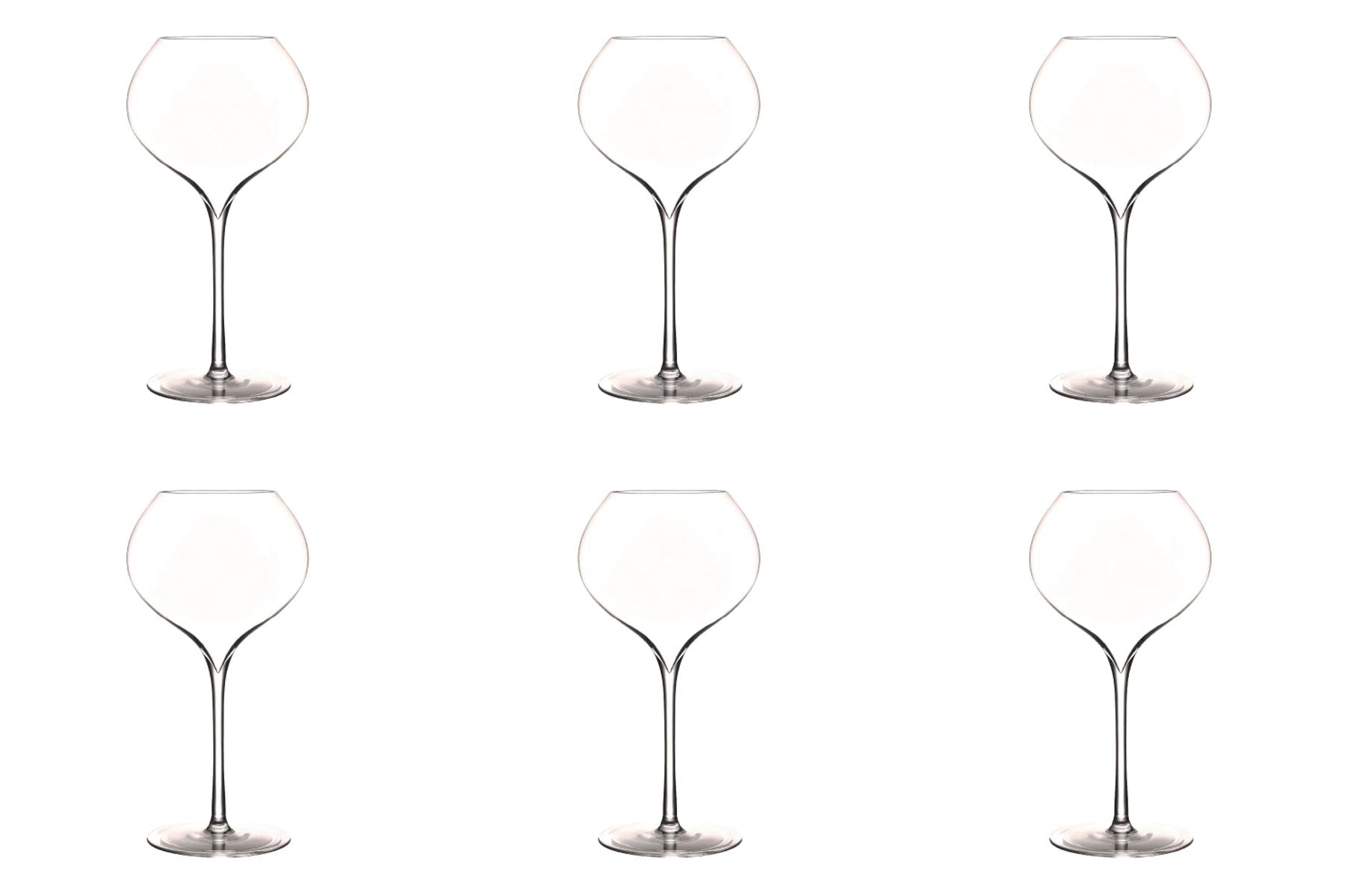 6er Set P. Jamesse Prestige Grand Blanc 50cl Mundgeblasen in Transparent präsentiert im Onlineshop von KAQTU Design AG. Glas ist von Lehmann Glass