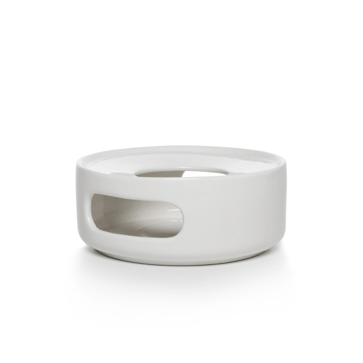 Minima Teestövchen D14cm H5.6cm Porzellan weiss in Weiss präsentiert im Onlineshop von KAQTU Design AG. Küchenhelfer ist von Viva