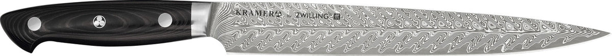Kramer Euro Stainless Fleischmesser 23cm in Schwarz präsentiert im Onlineshop von KAQTU Design AG. Küchenmesser ist von Zwilling