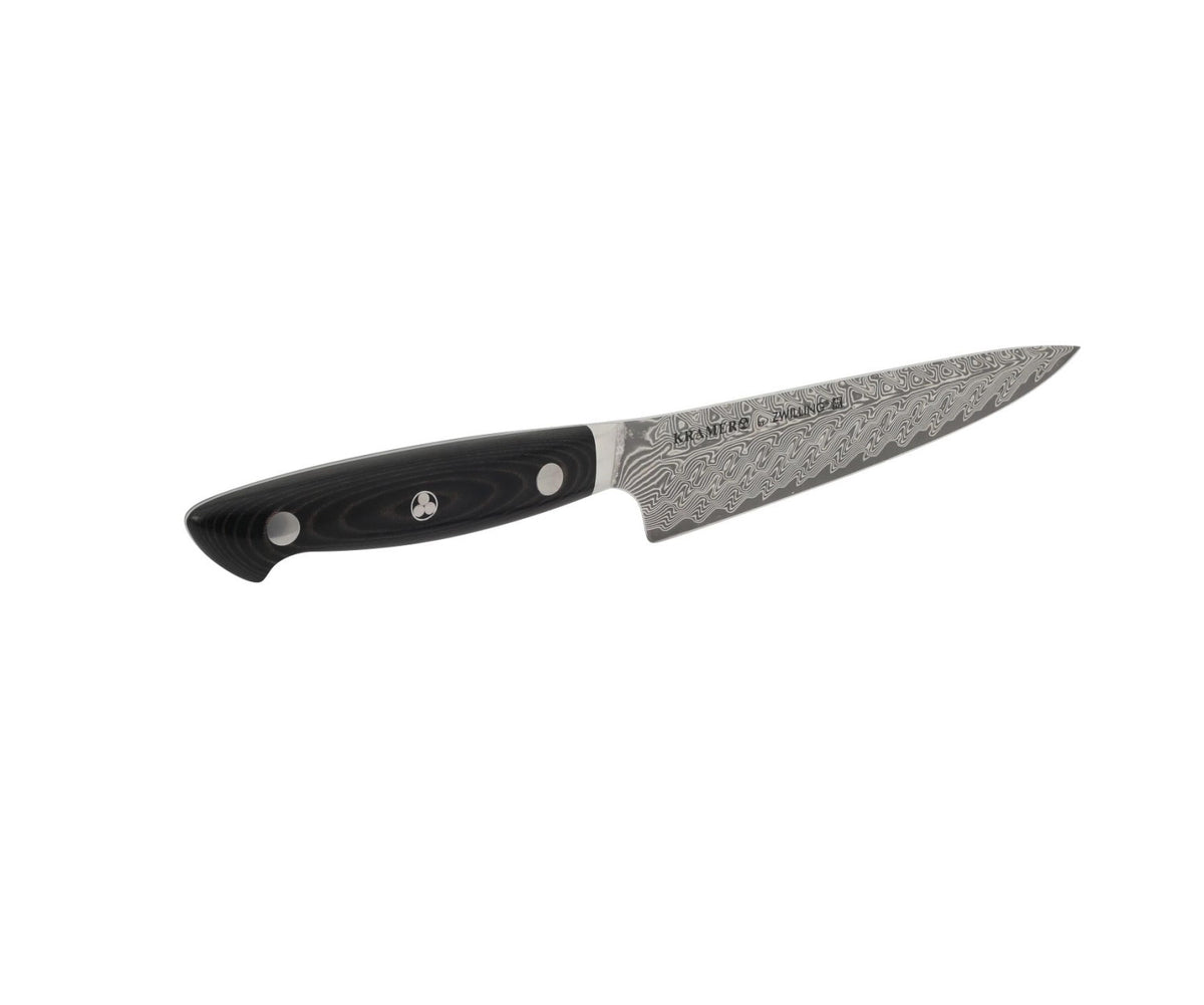 Kramer Euro Stainless Kochmesser compact 14cm in Schwarz präsentiert im Onlineshop von KAQTU Design AG. Küchenmesser ist von Zwilling