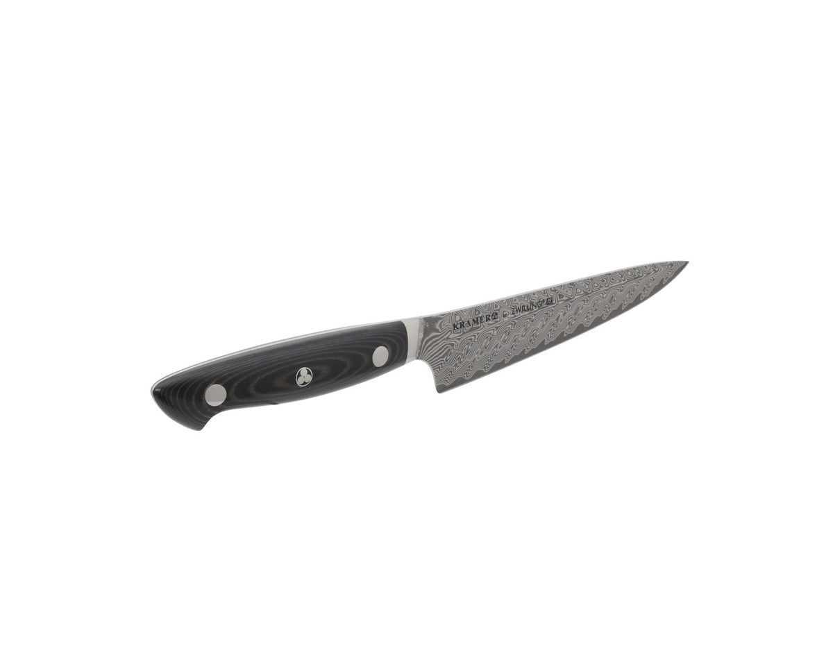 Kramer Euro Stainless Kochmesser compact 14cm in Schwarz präsentiert im Onlineshop von KAQTU Design AG. Küchenmesser ist von Zwilling