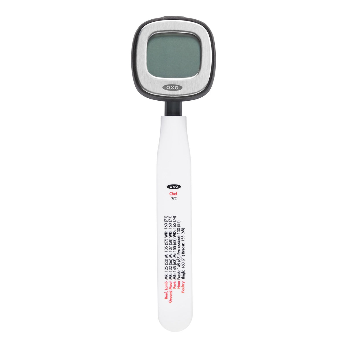 Good Grips Digitalthermometer Grill/Ofen bis 90°C in Weiss präsentiert im Onlineshop von KAQTU Design AG. Thermometer ist von OXO
