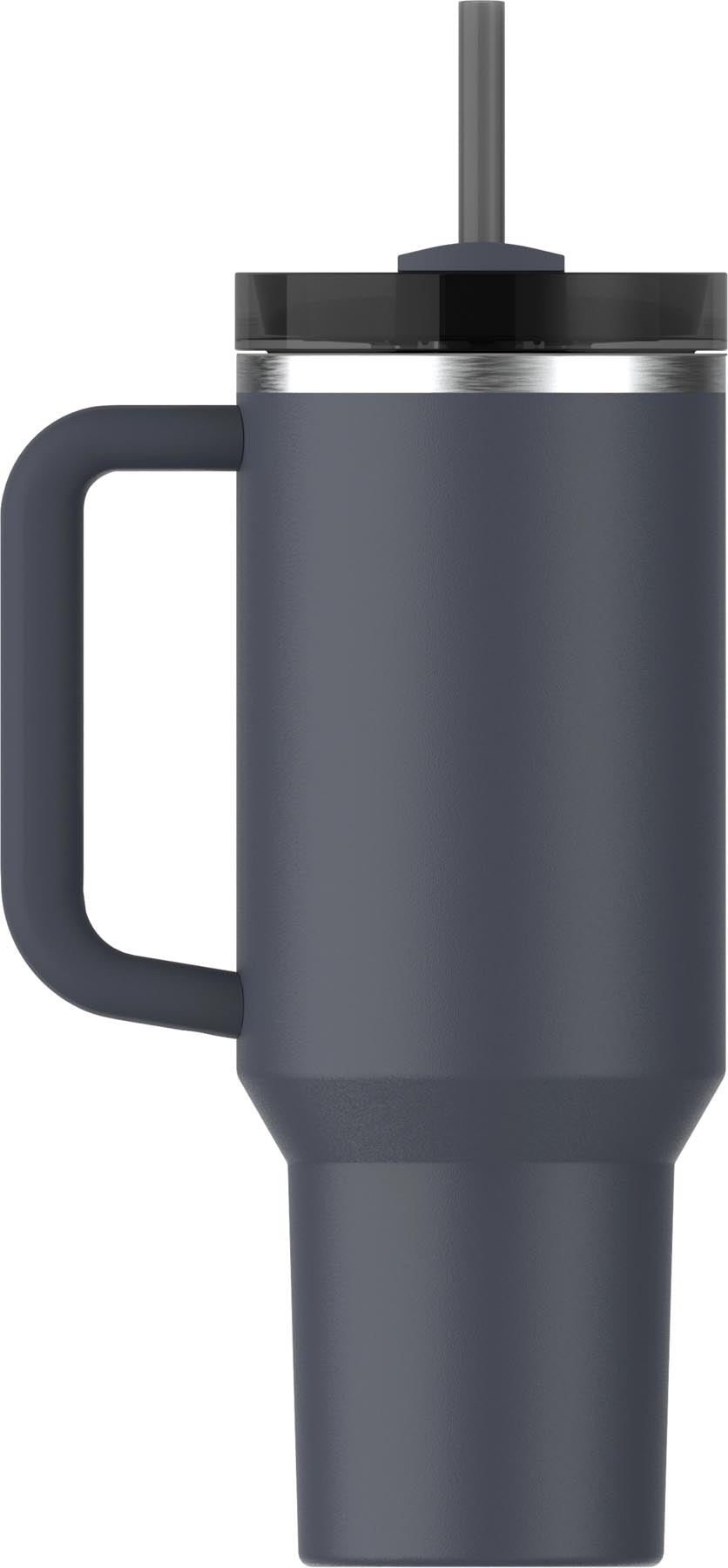 Moderne Stanley Quencher FlowState Thermosflasche in Twilight-Blau, 1.18l, perfekt für unterwegs und vielseitige Getränke.