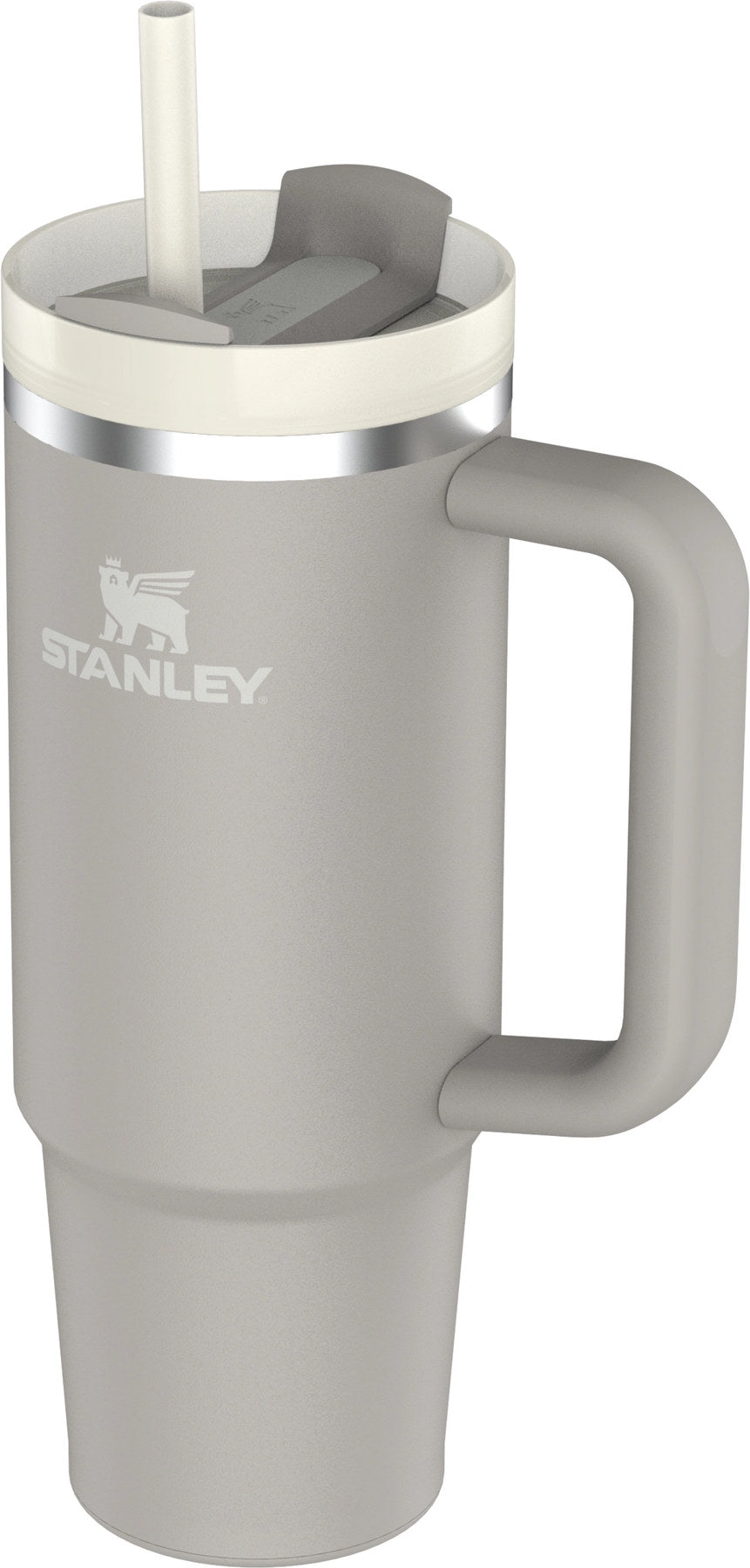 Quencher FlowState 0.89l ash in Grau präsentiert im Onlineshop von KAQTU Design AG. Thermosflasche ist von Stanley