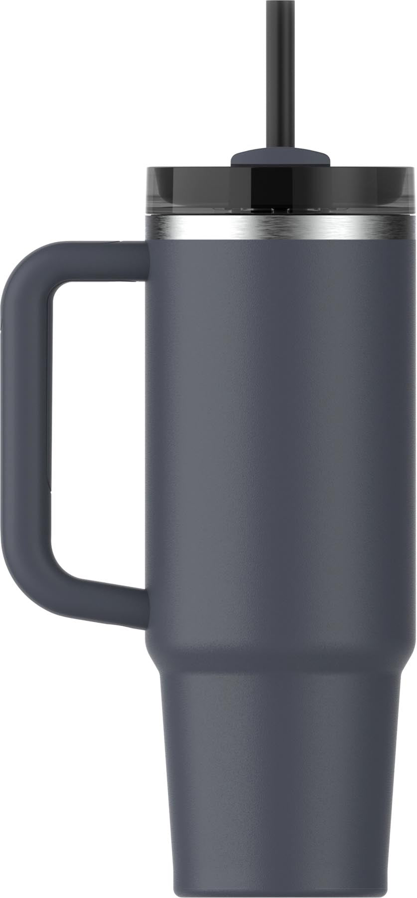Moderne Stanley Quencher FlowState Thermosflasche in Twilight-Blau, 0.89l, perfekt für alle Getränke und ideal für unterwegs.