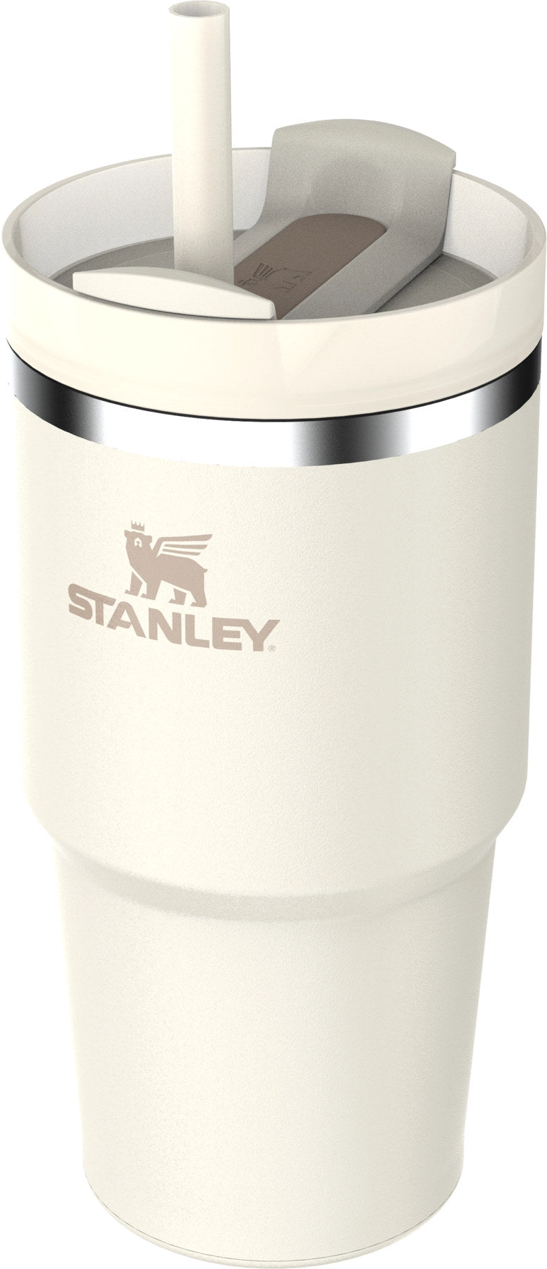 Quencher FlowState 0.6l cream 2.0 in Beige präsentiert im Onlineshop von KAQTU Design AG. Trinkflaschen ist von Stanley