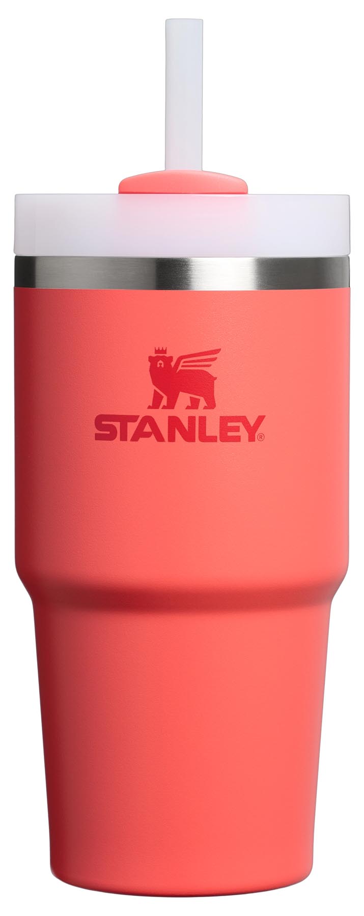 Quencher FlowState 0.6l hot coral in Rot präsentiert im Onlineshop von KAQTU Design AG. Aufbewahrungsbehälter ist von Stanley