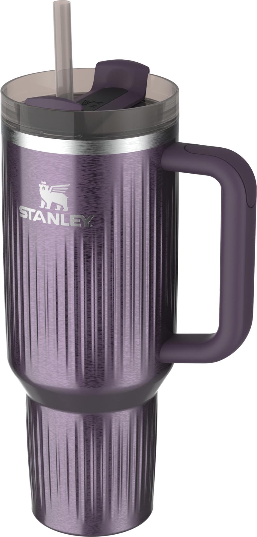 Elegante Thermosflasche in Wisteria Shine von Stanley, 1,18 l, ideal für kalte und heiße Getränke, perfekt für unterwegs.