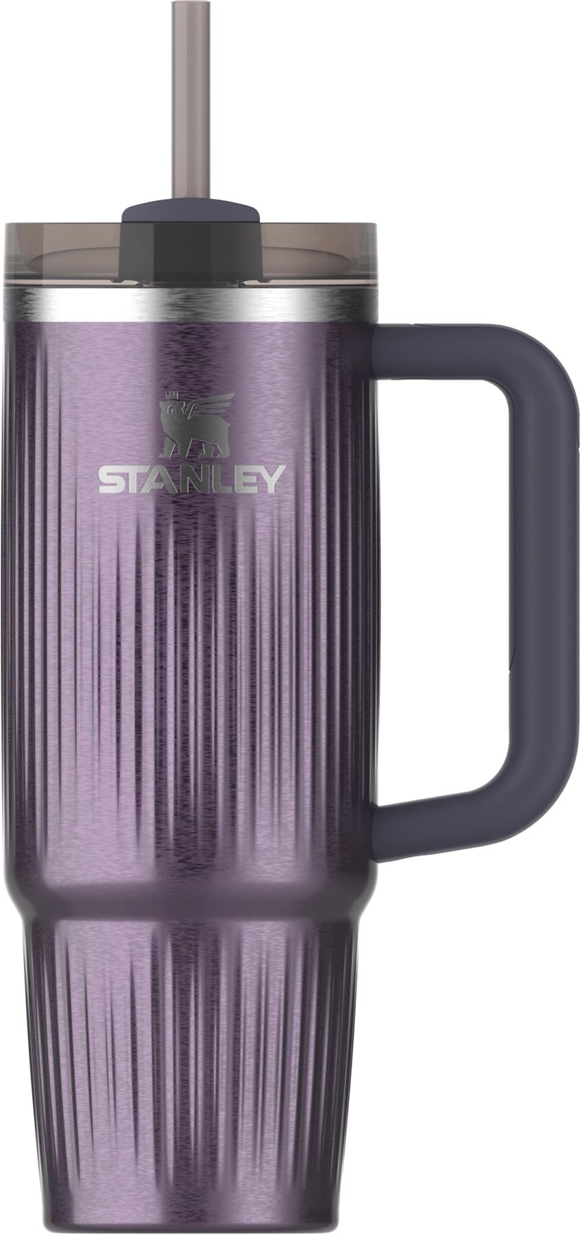 Quencher Fluted 0.89l wisteria shine in Violett präsentiert im Onlineshop von KAQTU Design AG. Aufbewahrungsbehälter ist von Stanley