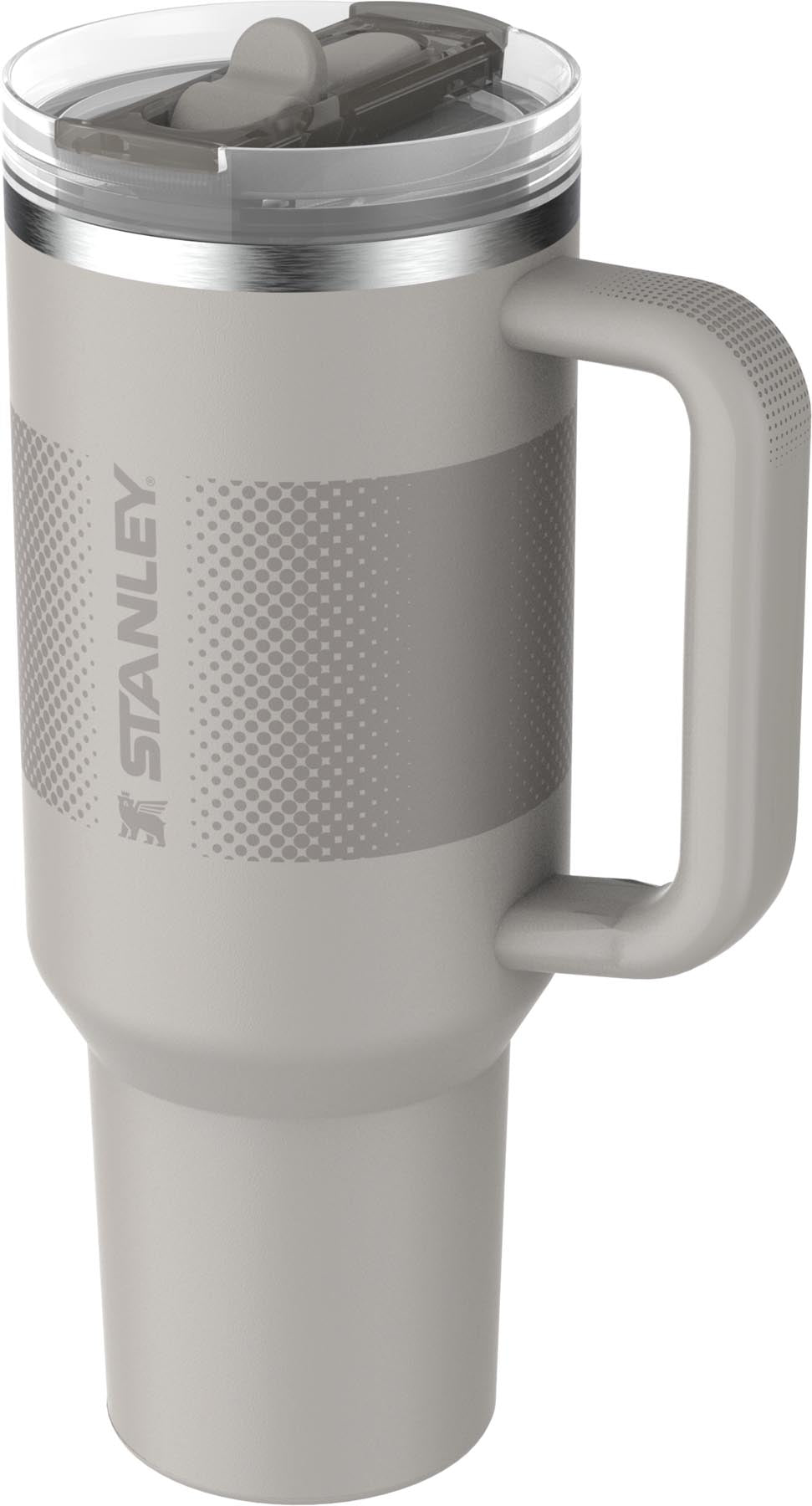 Thermosflasche Quencher ProTour Flip Straw 1.18l in elegantem ash fade, ideal für unterwegs und stylisch im Design von Stanley.