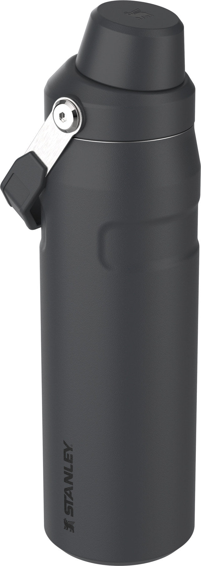 IceFlow Fast Flow Flasche 0.7l black 2.0 in Schwarz präsentiert im Onlineshop von KAQTU Design AG. Thermosflasche ist von Stanley