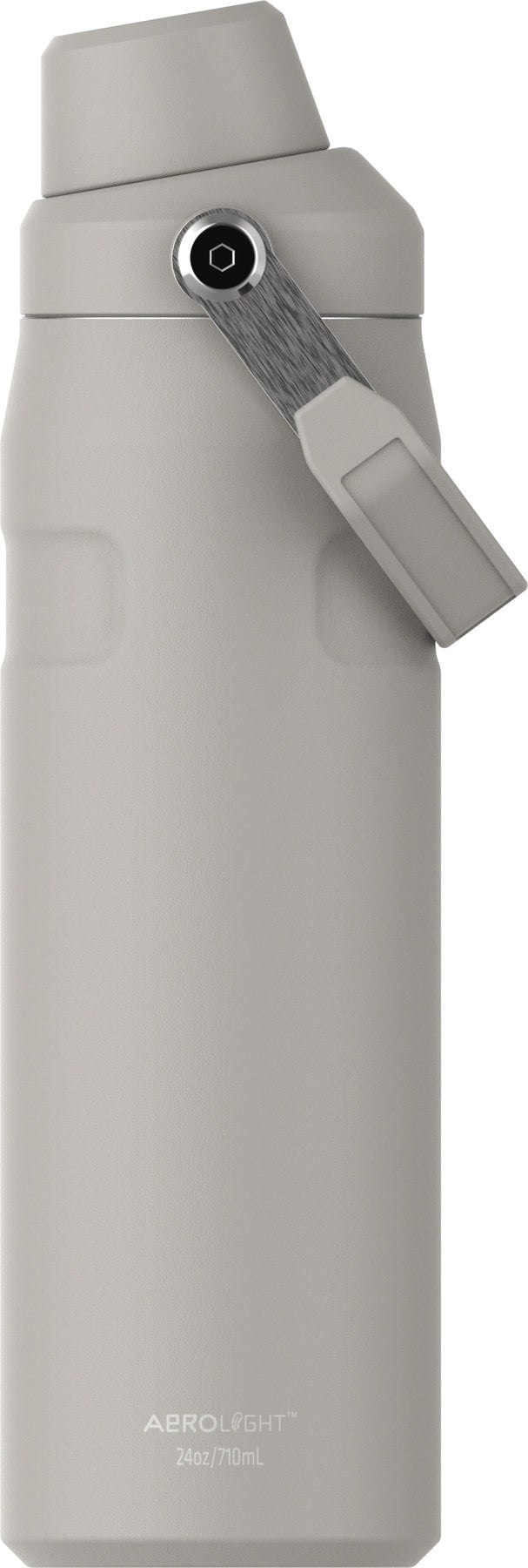 IceFlow Fast Flow Flasche 0.7l ash in Schwarz präsentiert im Onlineshop von KAQTU Design AG. Thermosflasche ist von Stanley
