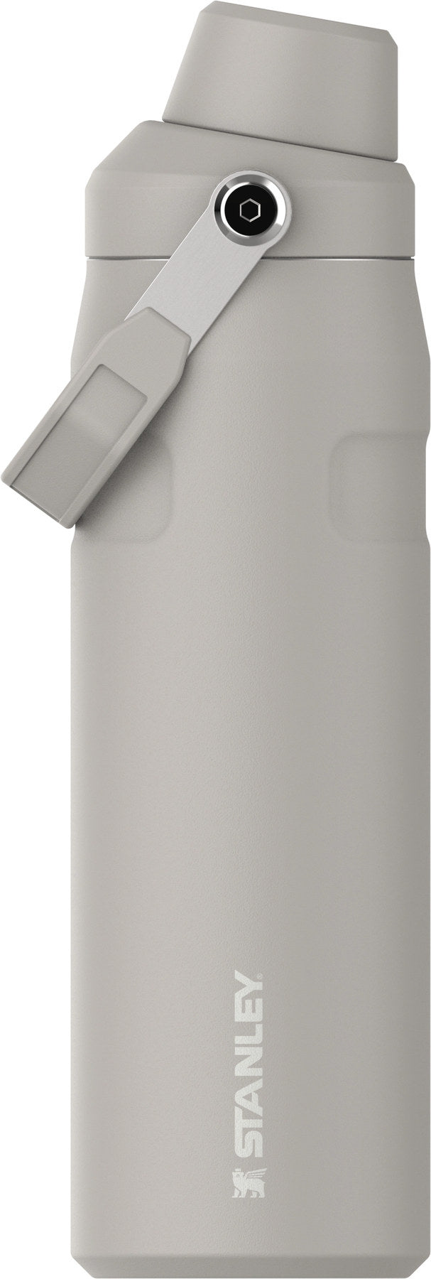 IceFlow Fast Flow Flasche 0.7l ash in Schwarz präsentiert im Onlineshop von KAQTU Design AG. Thermosflasche ist von Stanley