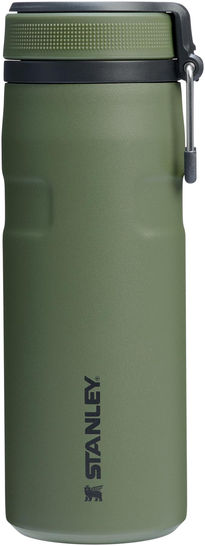 IceFlow Twist Flip Flasche 0.47l dried pine in Grün präsentiert im Onlineshop von KAQTU Design AG. Aufbewahrungsbehälter ist von Stanley