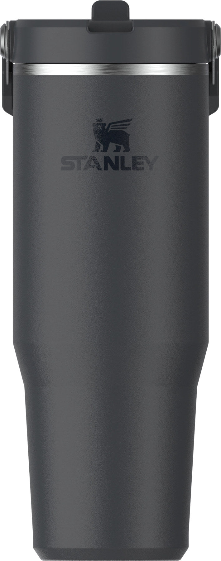 IceFlow Flip Straw Becher 0.89l black 2.0 in Schwarz präsentiert im Onlineshop von KAQTU Design AG. Thermosflasche ist von Stanley