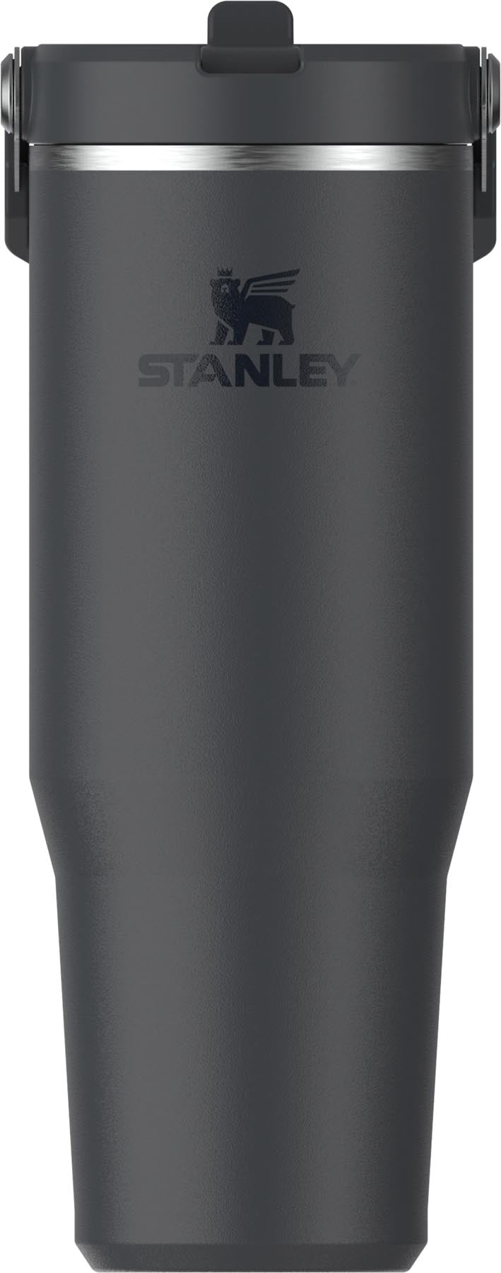 IceFlow Flip Straw Becher 0.89l black 2.0 in Schwarz präsentiert im Onlineshop von KAQTU Design AG. Aufbewahrungsbehälter ist von Stanley