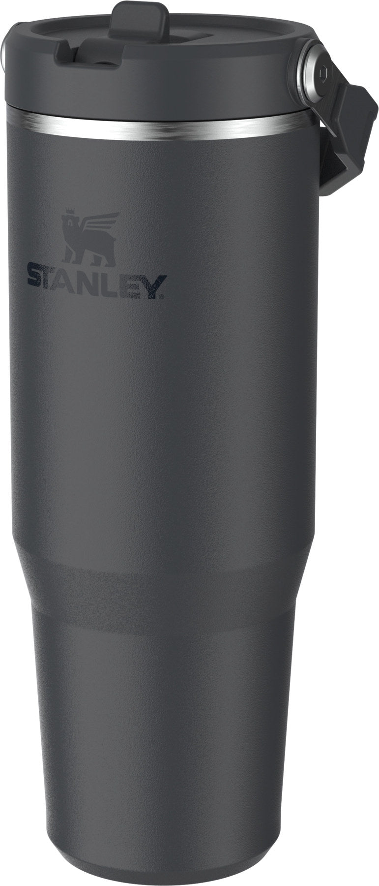 IceFlow Flip Straw Becher 0.89l black 2.0 in Schwarz präsentiert im Onlineshop von KAQTU Design AG. Thermosflasche ist von Stanley
