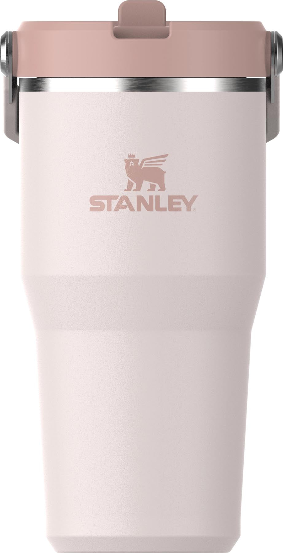 IceFlow Flip Straw Becher 0.6l rose quartz in Pink präsentiert im Onlineshop von KAQTU Design AG. Aufbewahrungsbehälter ist von Stanley