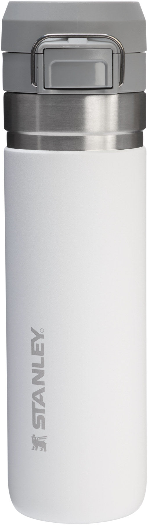 Quick-Flip Wasserflasche 0.7l frost in Weiss präsentiert im Onlineshop von KAQTU Design AG. Thermosflasche ist von Stanley