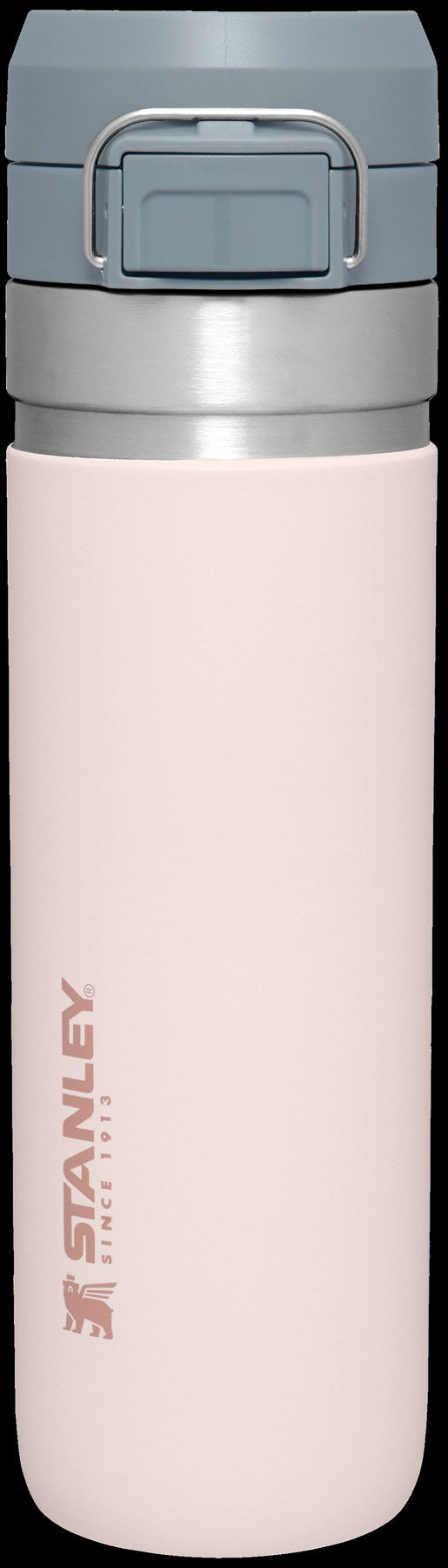 Quick-Flip Wasserflasche 0.7l rose quartz in Pink präsentiert im Onlineshop von KAQTU Design AG. Thermosflasche ist von Stanley