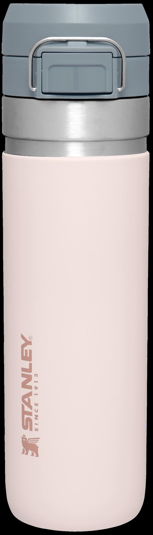 Quick-Flip Wasserflasche 0.7l rose quartz in Pink präsentiert im Onlineshop von KAQTU Design AG. Aufbewahrungsbehälter ist von Stanley