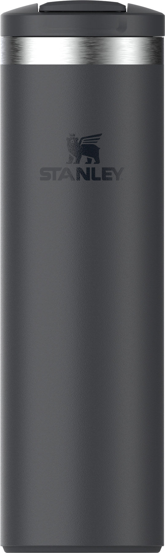 AeroLight Transit Mug 0.6l black 2.0 in Schwarz präsentiert im Onlineshop von KAQTU Design AG. Thermosflasche ist von Stanley