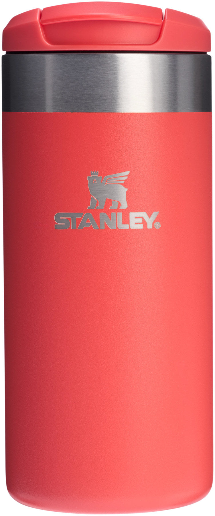 AeroLight Transit Mug 0.35l hot coral in Rot präsentiert im Onlineshop von KAQTU Design AG. Thermosflasche ist von Stanley