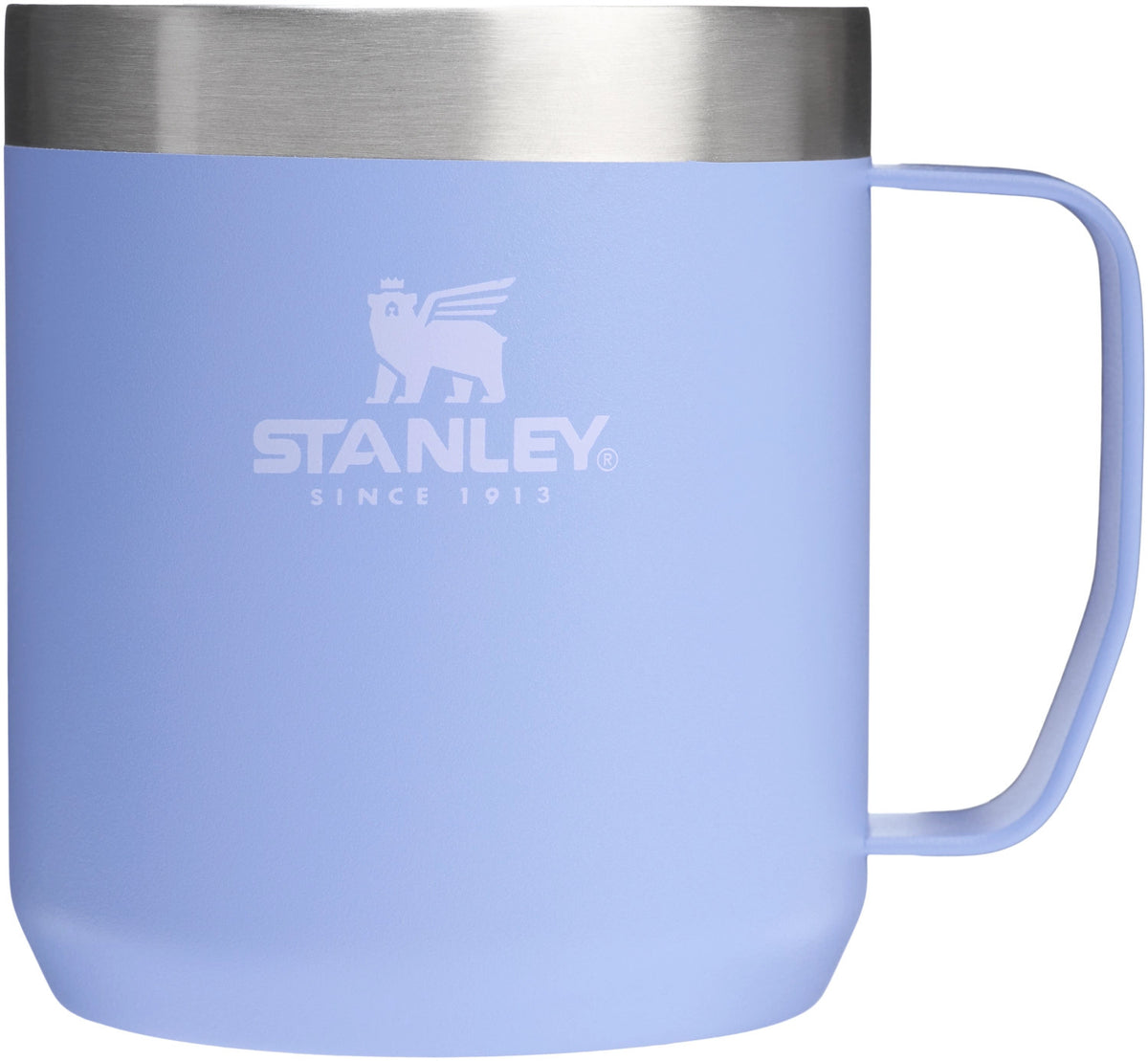 Everyday Camp Mug 0.35l hydrangea in Violett präsentiert im Onlineshop von KAQTU Design AG. Thermosflasche ist von Stanley