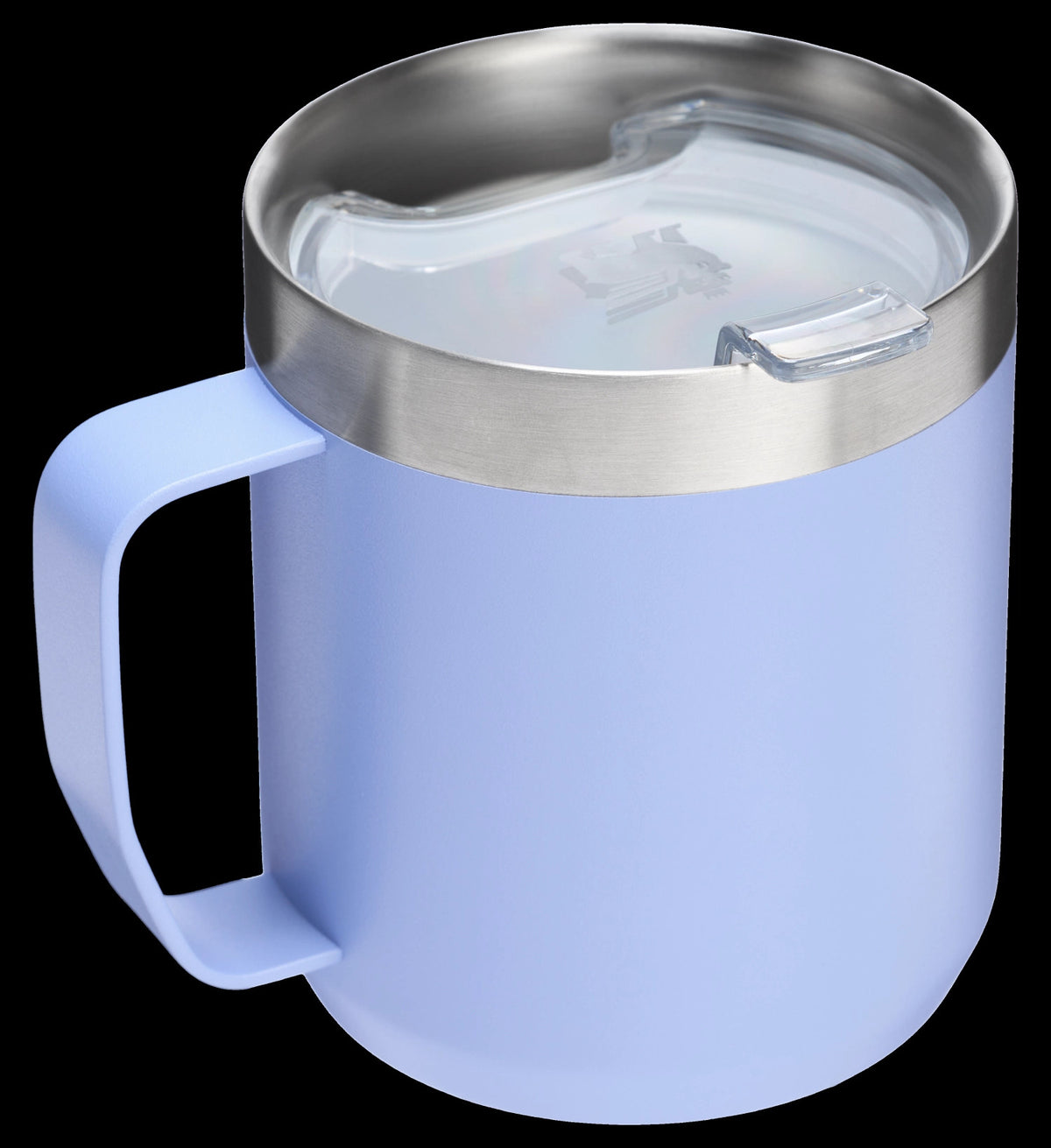 Everyday Camp Mug 0.35l hydrangea in Violett präsentiert im Onlineshop von KAQTU Design AG. Thermosflasche ist von Stanley