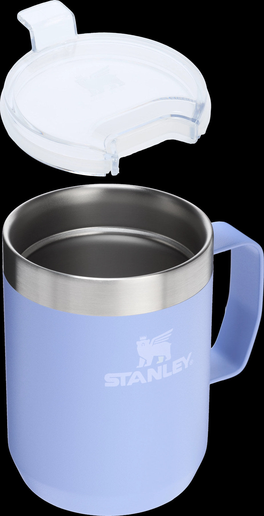 Everyday Camp Mug 0.23l hydrangea in Violett präsentiert im Onlineshop von KAQTU Design AG. Thermosflasche ist von Stanley