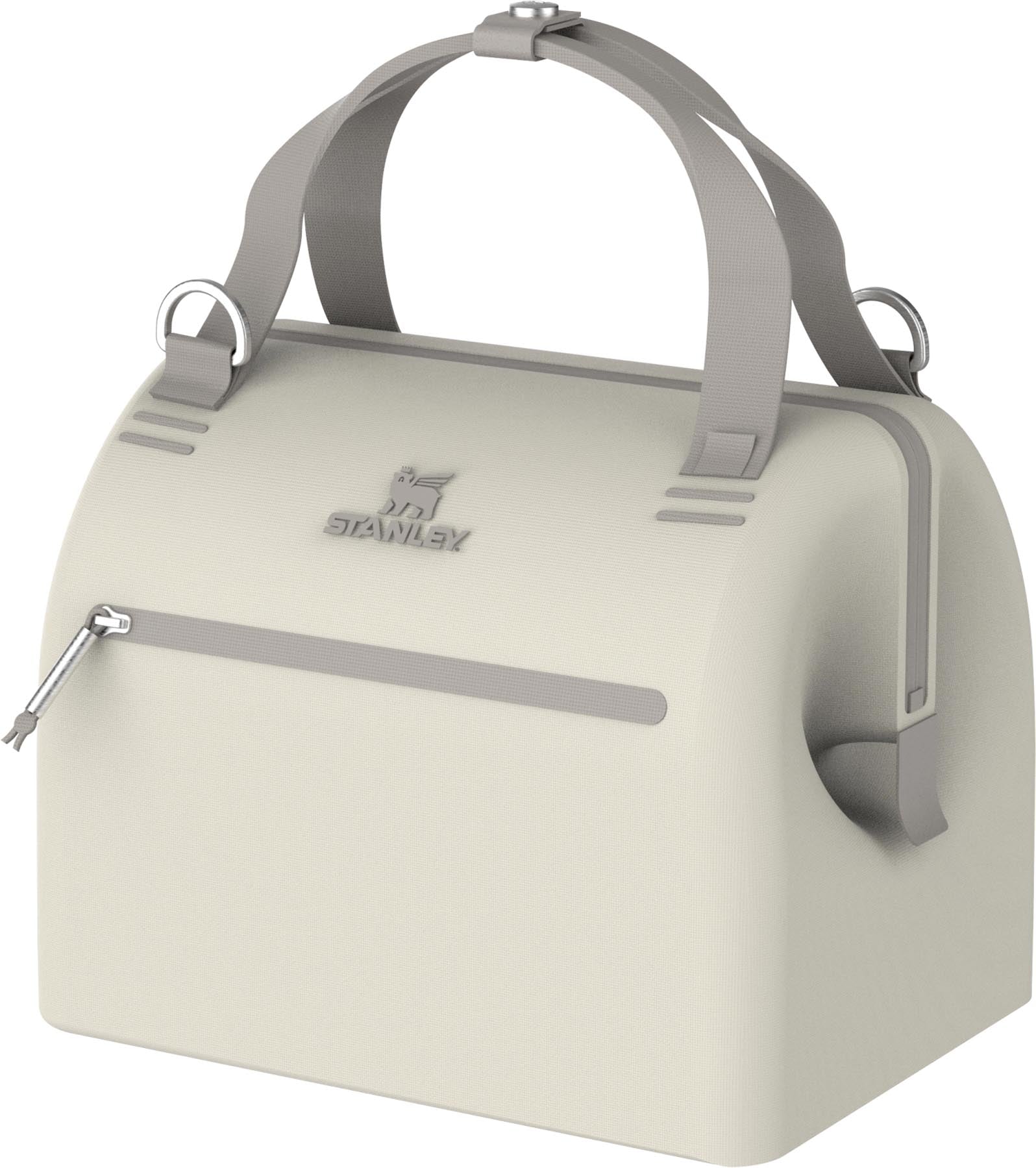 Beige Kühltasche All-Day Julienne Mini Cooler 7l von Stanley, ideal für Picknicks und Ausflüge, stilvolles Design und praktische Größe.