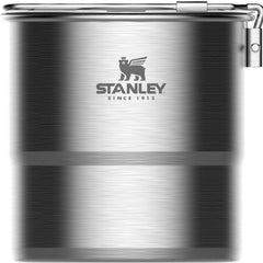 Wildfare Go Two-Bowl Cooking Pot, 1.1 L, Shale Charcoal