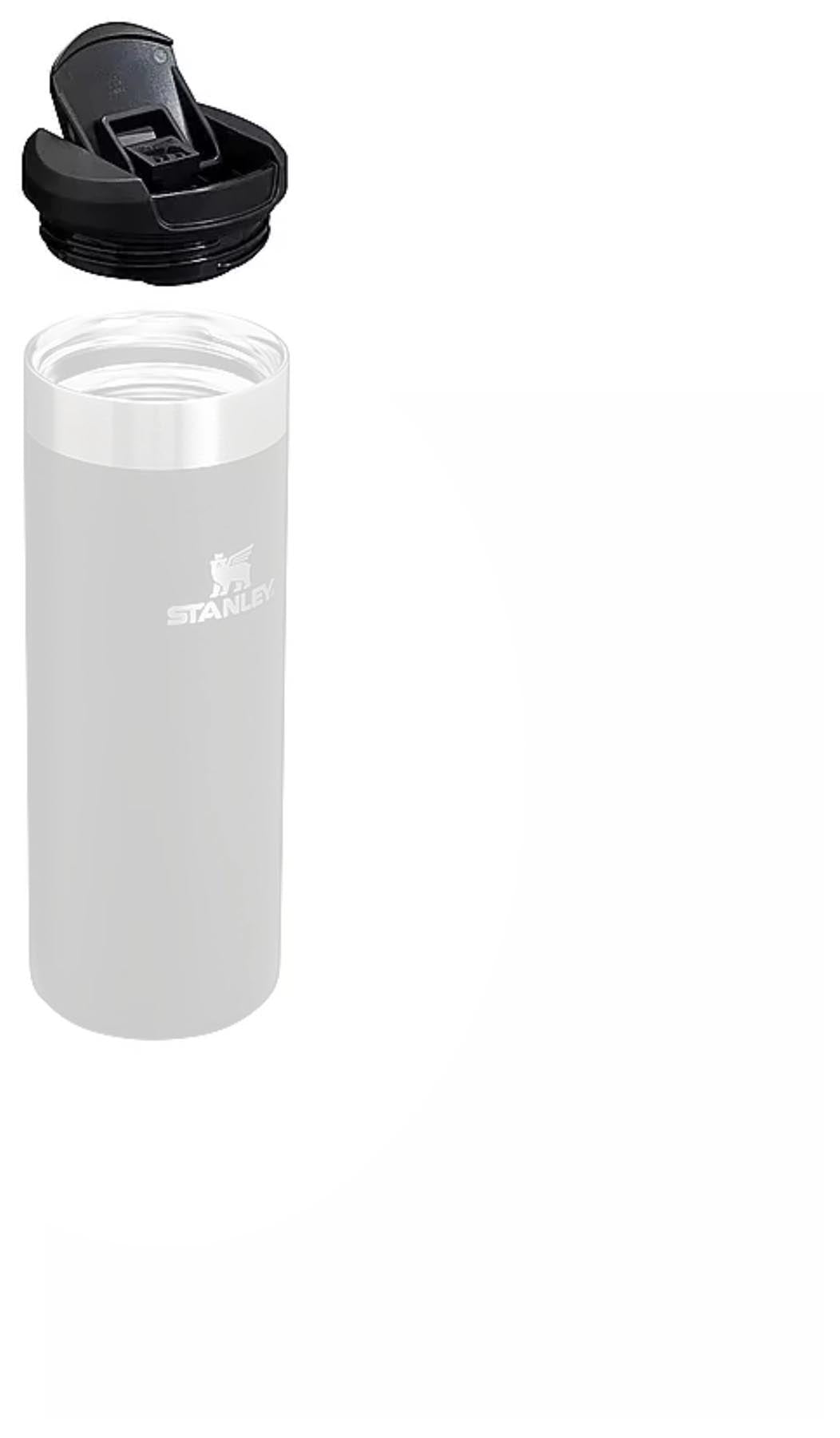 AeroLight Transit Mug Ersatzdeckel schwarz in Schwarz präsentiert im Onlineshop von KAQTU Design AG. Ersatzteil ist von Stanley