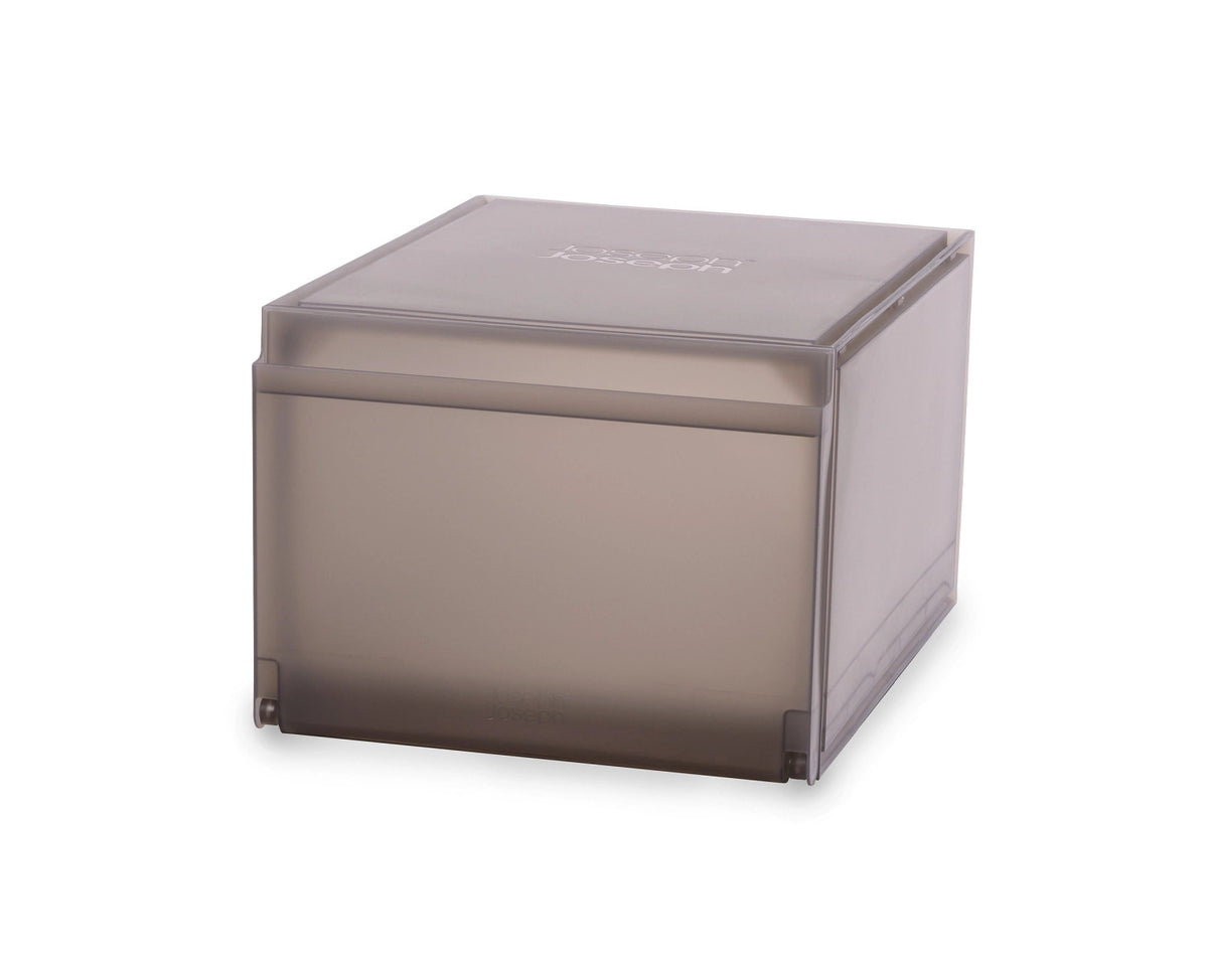 2er Set ShoeCase Schuhschrank PP 22x28x36cm grau in Grau präsentiert im Onlineshop von KAQTU Design AG. Schuhregal ist von Joseph Joseph
