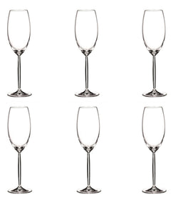 Set of 6 Diva/Muse 7 champagne glasses 219ml