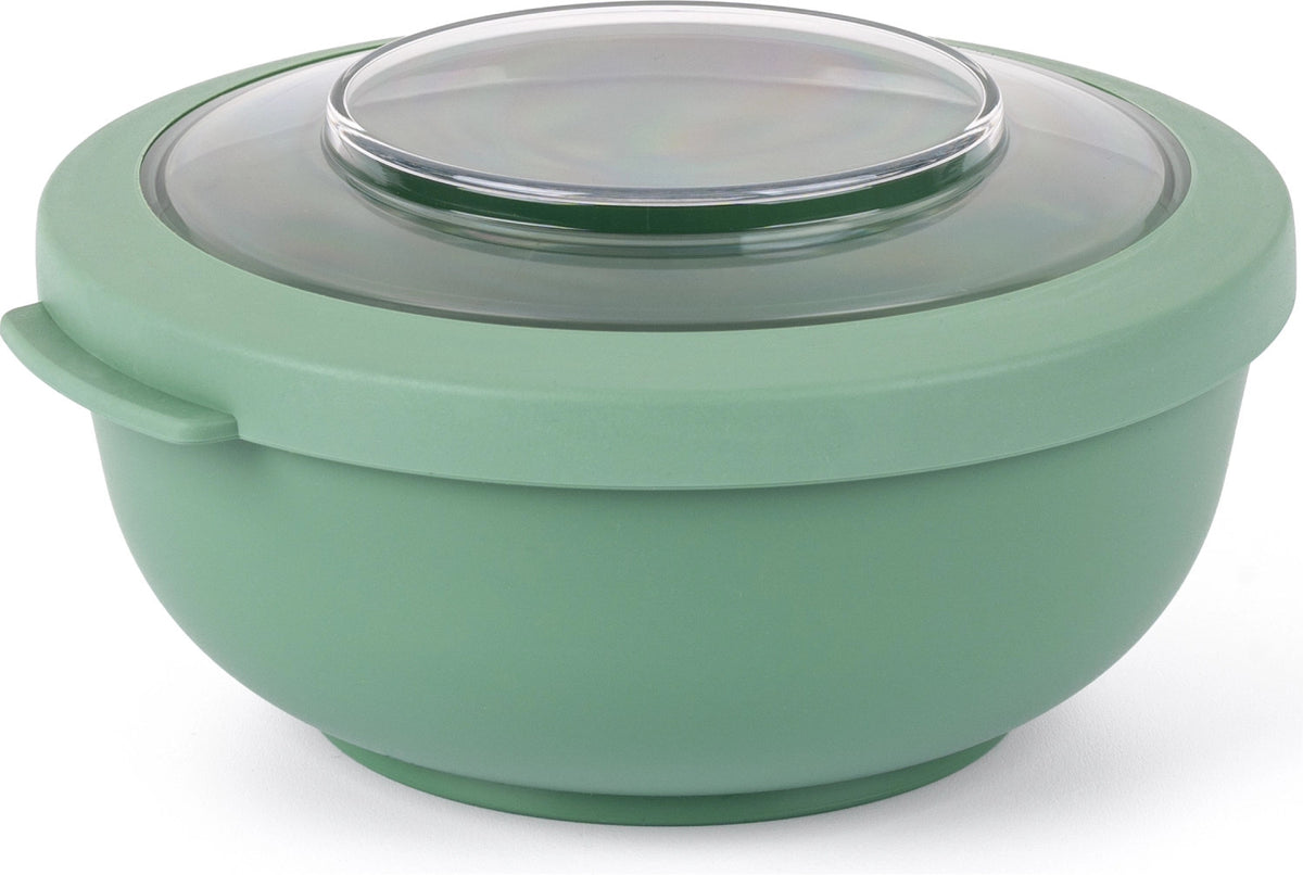 Tylla Bowl 700ml PP sage in Grün präsentiert im Onlineshop von KAQTU Design AG. Aufbewahrungsbehälter ist von Amuse