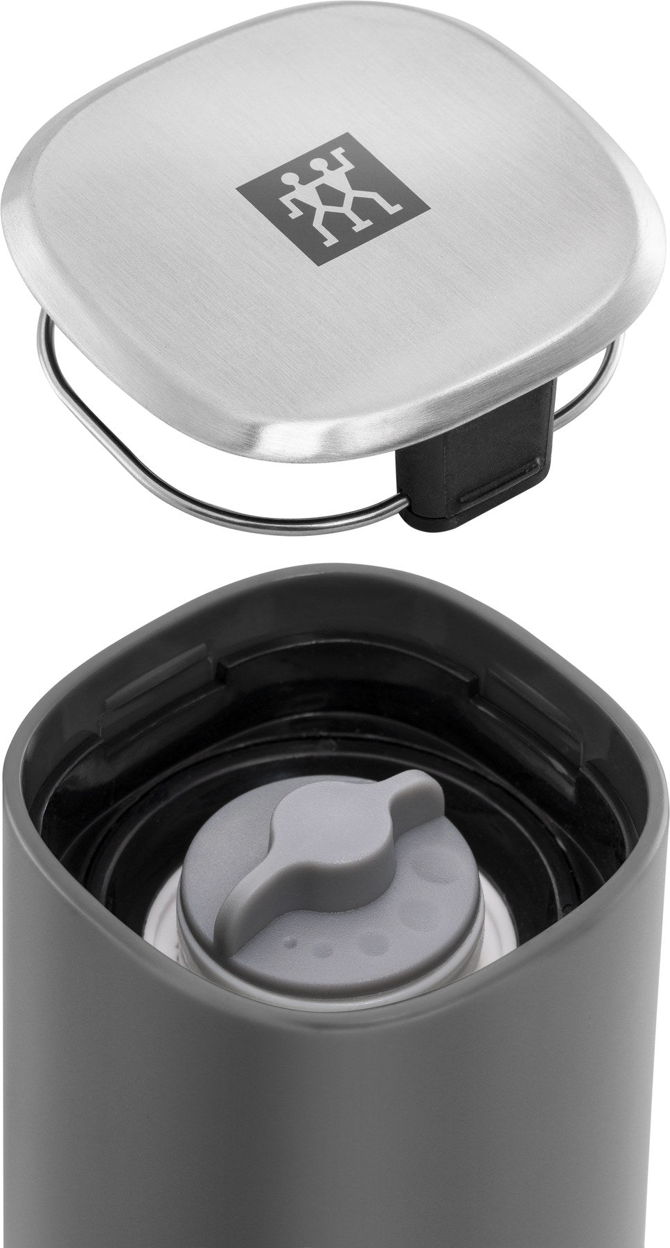 Pro Gewürzmühle 19cm Grau in Grau präsentiert im Onlineshop von KAQTU Design AG. Küchenhelfer ist von Zwilling