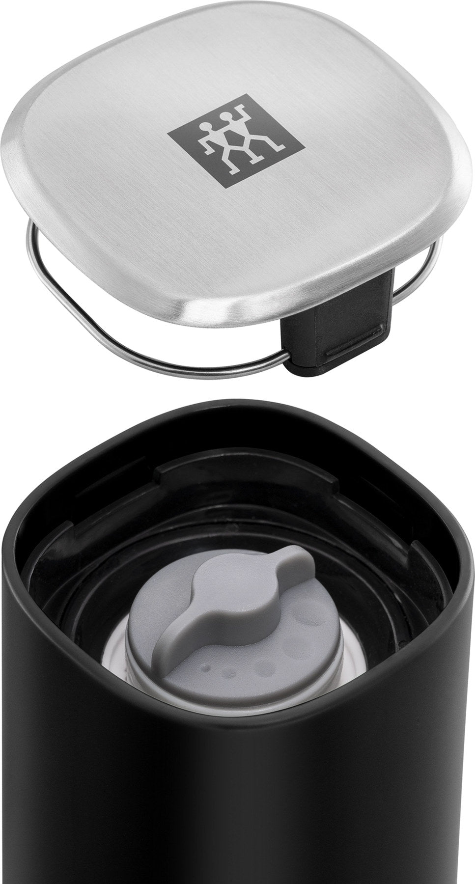 Pro Gewürzmühle 19cm Schwarz in Schwarz präsentiert im Onlineshop von KAQTU Design AG. Küchenhelfer ist von Zwilling