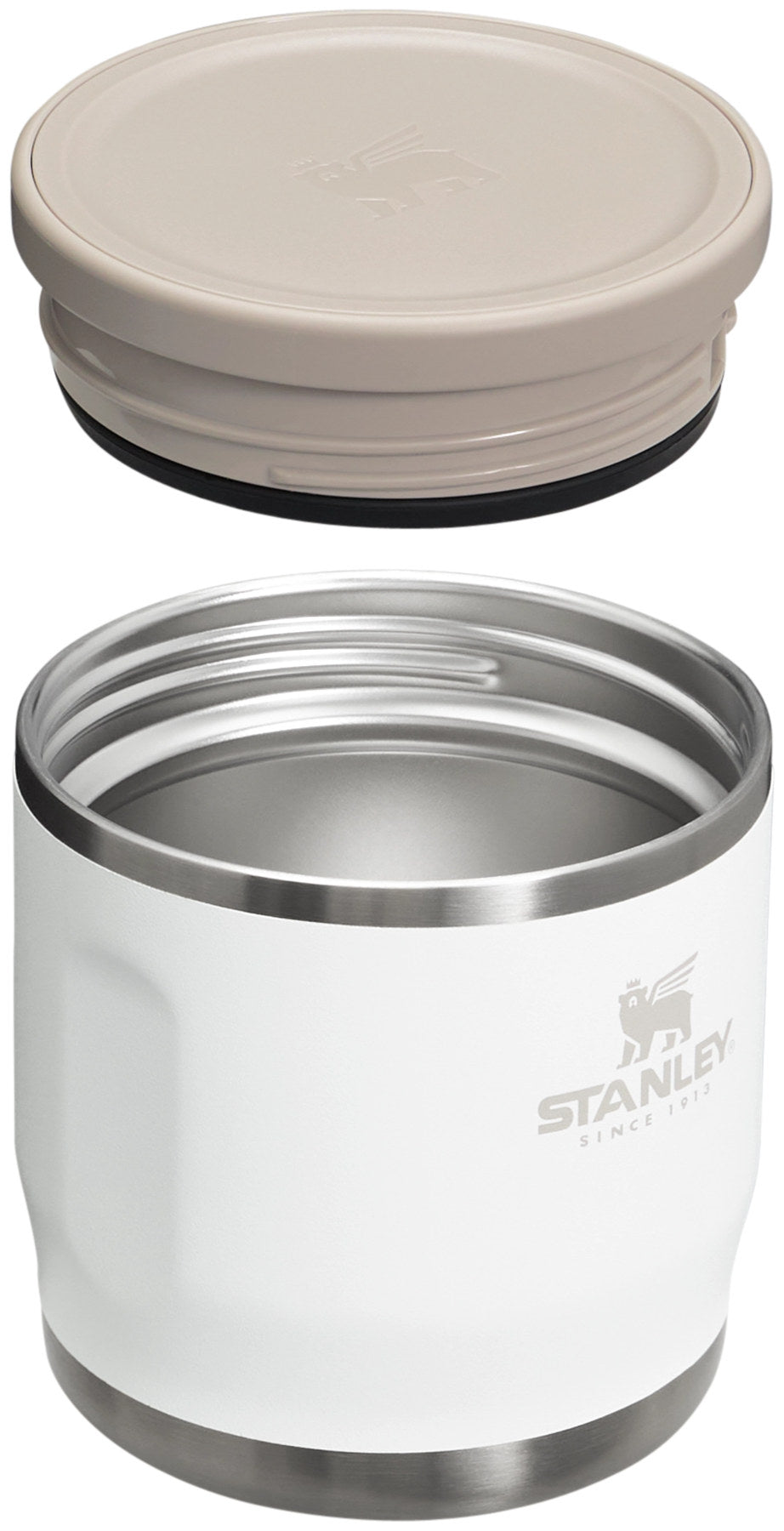 Adventure To-Go Food Jar 0.35l frost in Weiss präsentiert im Onlineshop von KAQTU Design AG. Trinkflasche ist von Stanley