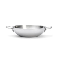 Affinity Wok with Two Handles, 32 cm, Stainless Steel