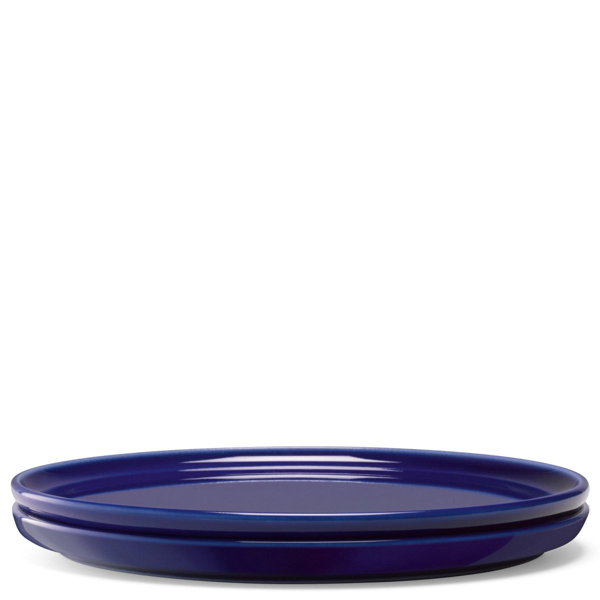 2er Set Collective Teller flach D17cm cobalt in Blau präsentiert im Onlineshop von KAQTU Design AG. Teller ist von LSA