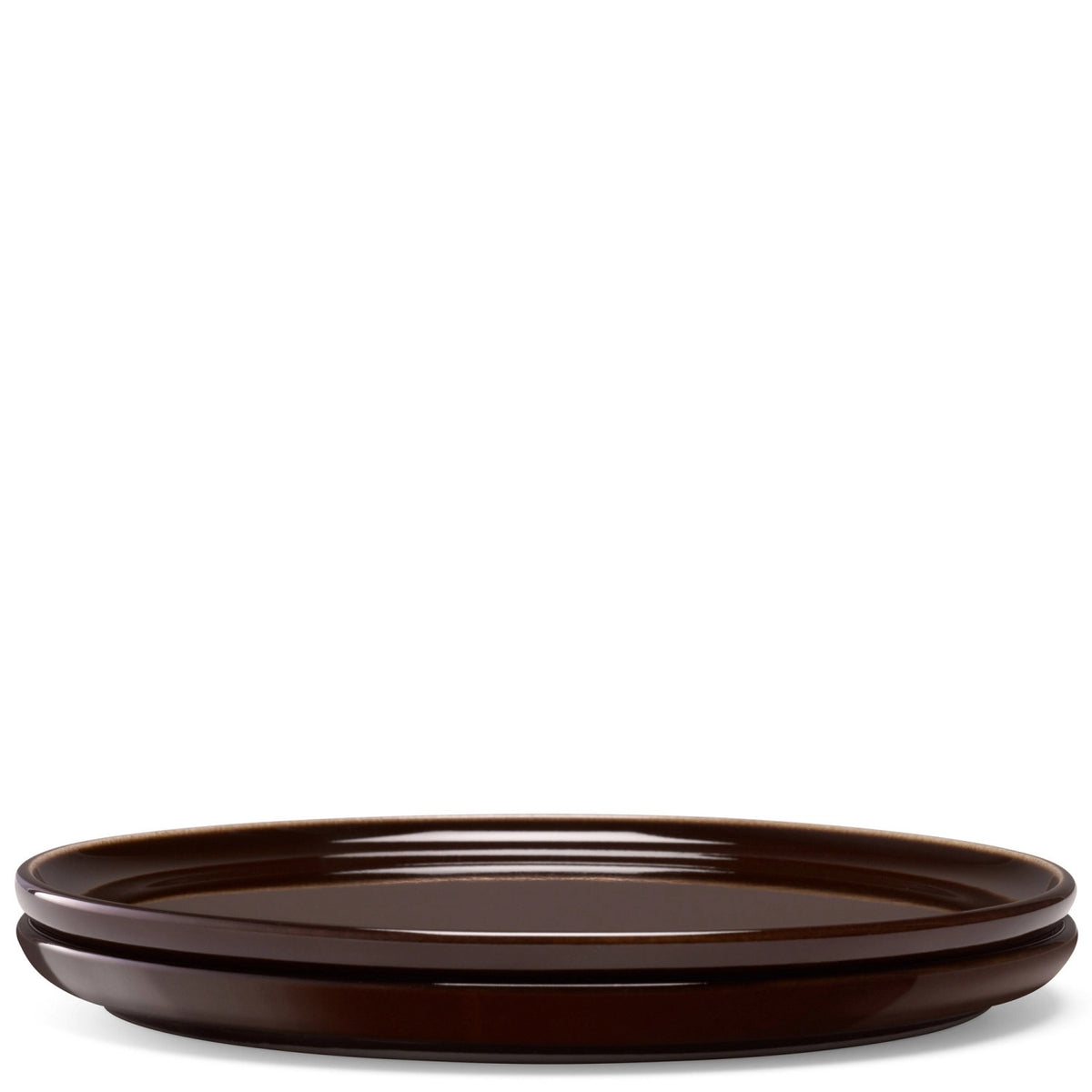 2er Set Collective Teller flach D17cm mocha in Braun präsentiert im Onlineshop von KAQTU Design AG. Teller ist von LSA
