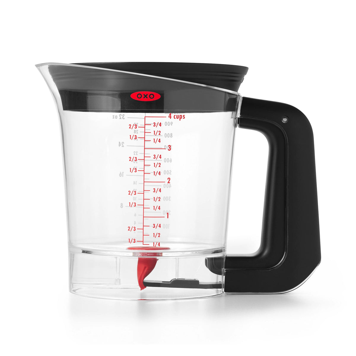Good Grips Fetttrenner 1L in Transparent präsentiert im Onlineshop von KAQTU Design AG. Haushaltshilfen ist von OXO