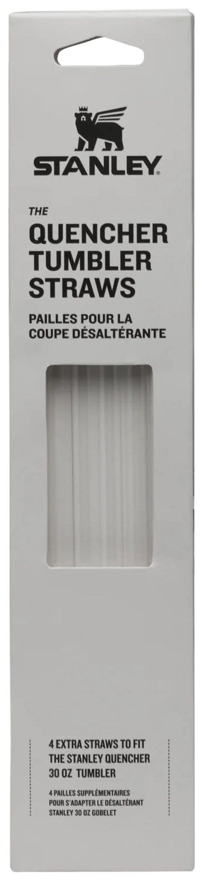 4er Set Ersatzstrohhalm für Quencher 0.89l transparent in Transparent präsentiert im Onlineshop von KAQTU Design AG. Trinkflasche Zubehör ist von Stanley