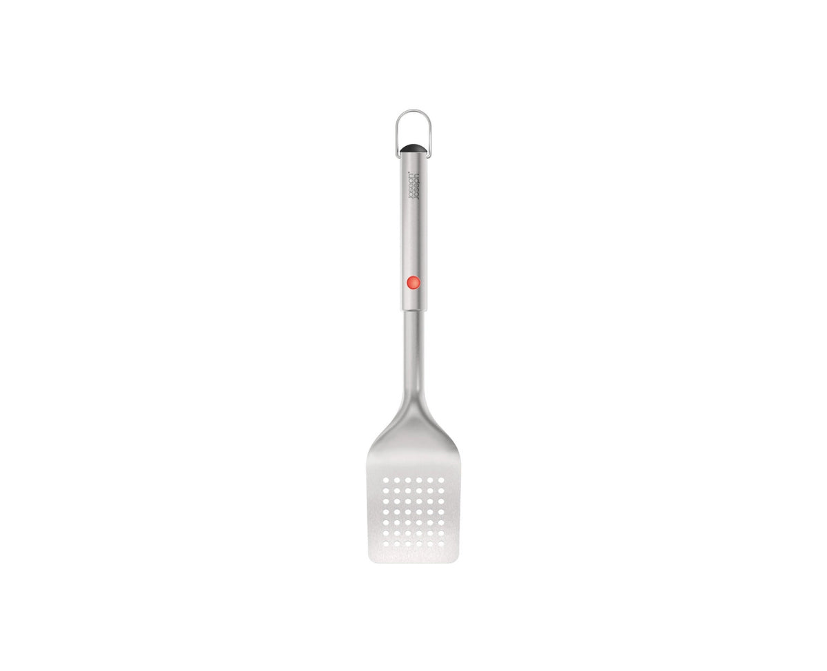 3er Set GrillOut BBQ Wender, Zange und Gabel Edelstahl in Silber präsentiert im Onlineshop von KAQTU Design AG. Grillbesteck ist von Joseph Joseph