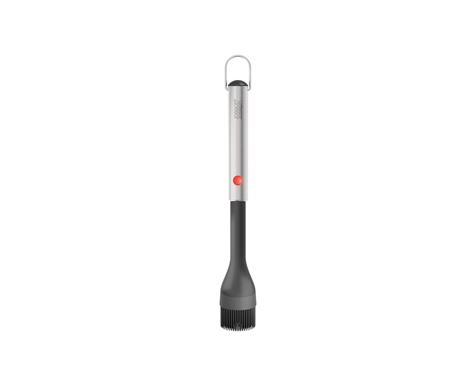 Praktischer Grillpinsel von Joseph Joseph mit flexiblem, einziehbarem Silikonkopf, ideal für präzises Marinieren und Grillen.