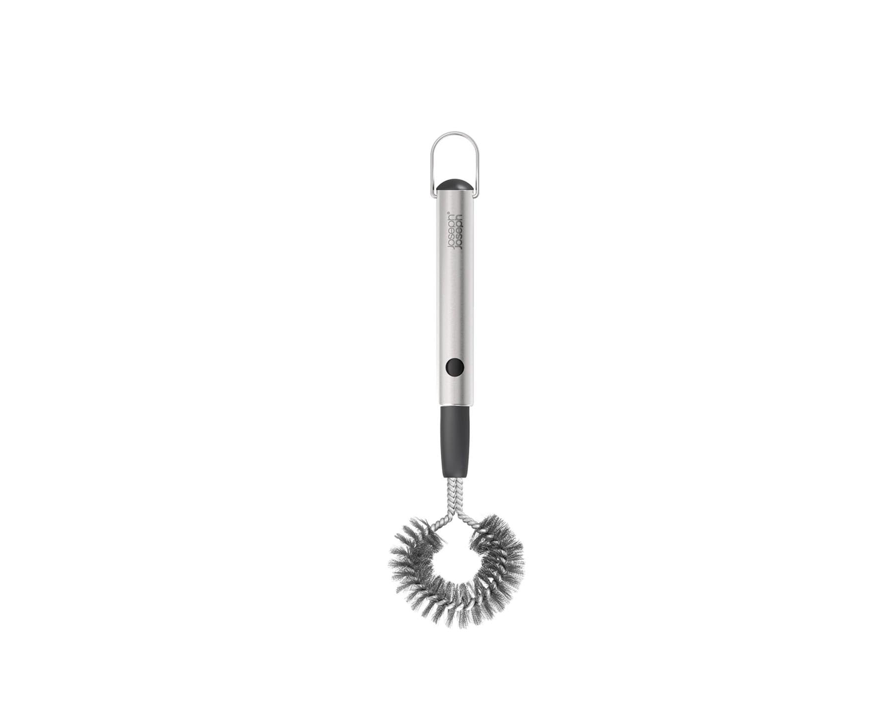 GrillOut BBQ Reinigungsbürste einziehbarer Kopf 39.9-32cm in Silber präsentiert im Onlineshop von KAQTU Design AG. Grillzubehör ist von Joseph Joseph