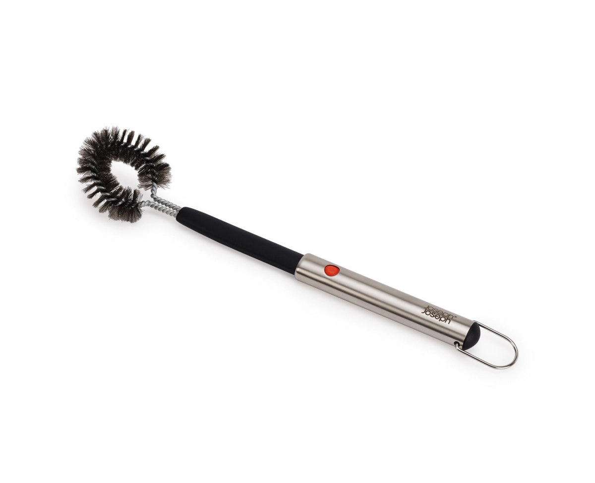 GrillOut BBQ Reinigungsbürste einziehbarer Kopf 39.9-32cm in Silber präsentiert im Onlineshop von KAQTU Design AG. Grillbürsten ist von Joseph Joseph
