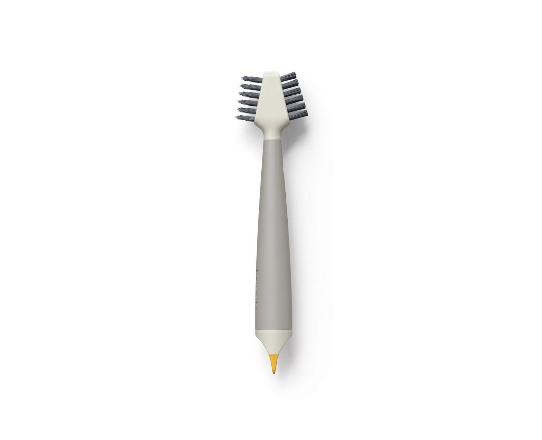 CleanTech 3-in-1 Reinigungsbürste 5x18cm light stone in Grau präsentiert im Onlineshop von KAQTU Design AG. Besen ist von Joseph Joseph