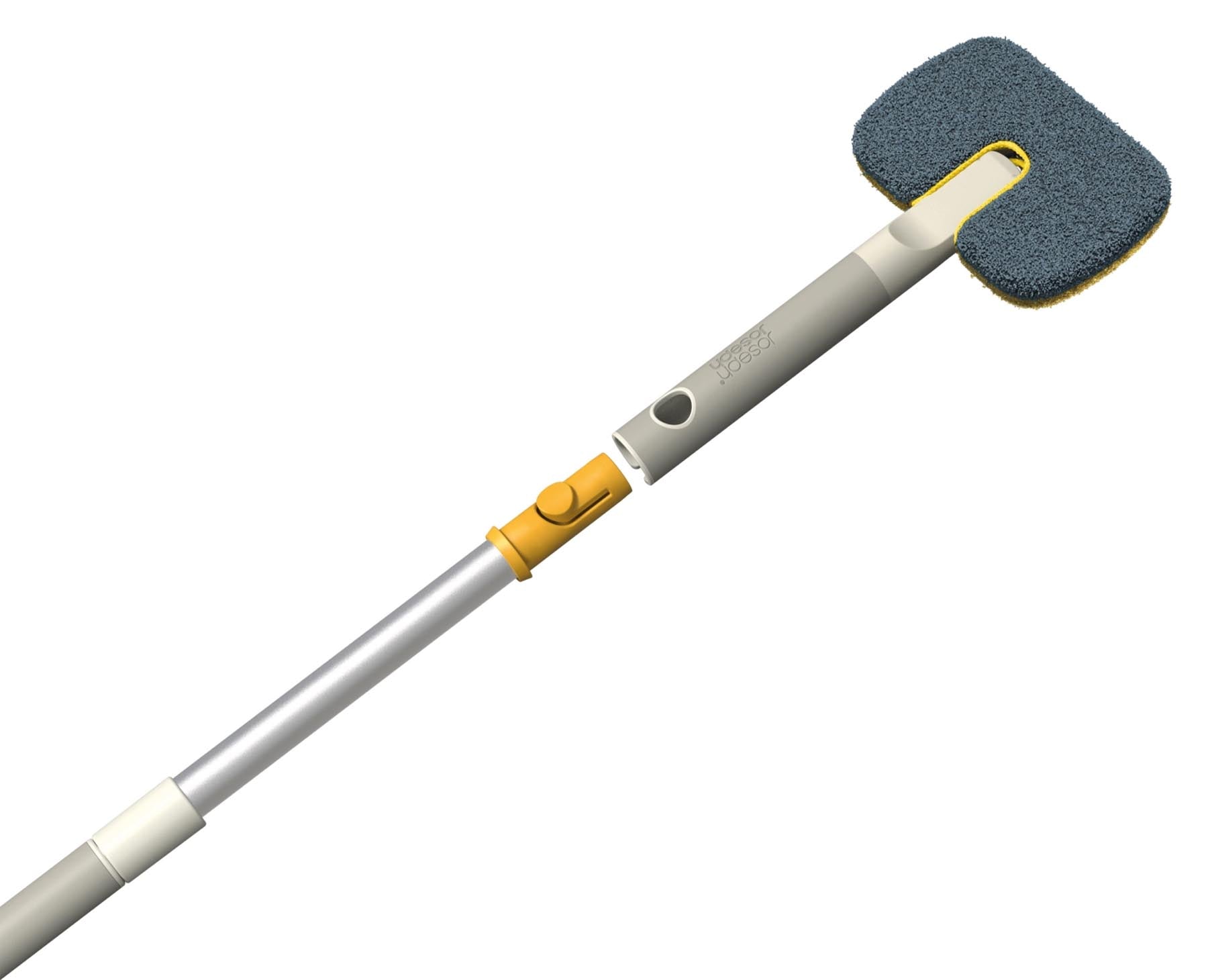 Vielseitiges CleanTech Reinigungsset in elegantem Light Stone von Joseph Joseph, ideal für effiziente Reinigung und Pflege im Haushalt.